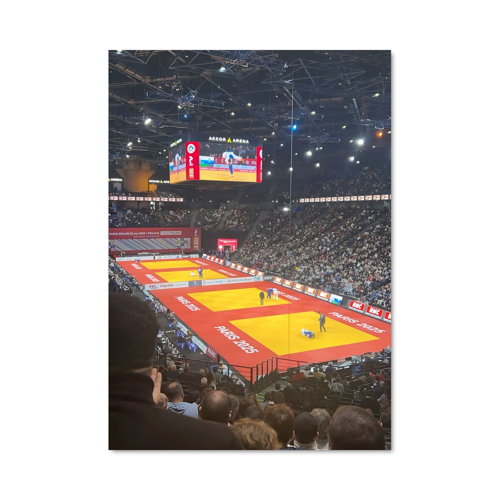 Poster La Tactique du Tatami – affiche Judo